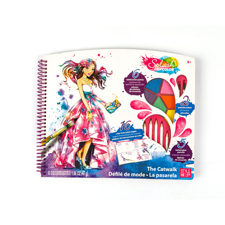 Спіральна книга - Sketch Book Splash